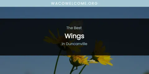 The Absolute Best Wings in Duncanville